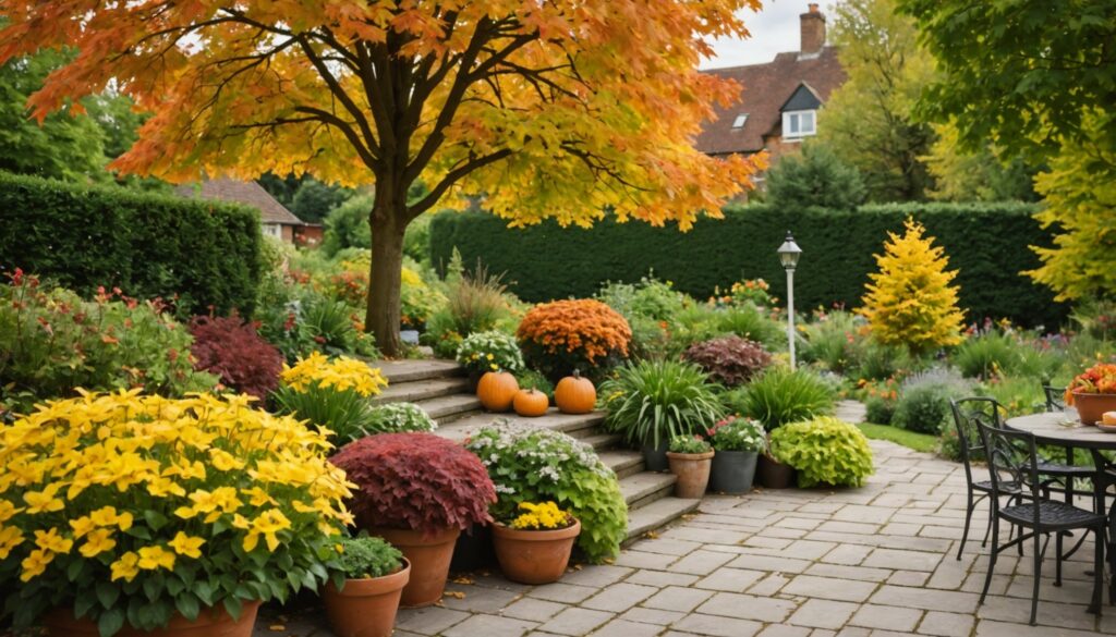Jardinage en automne : paillage des massifs et préparation du sol pour l'hiver