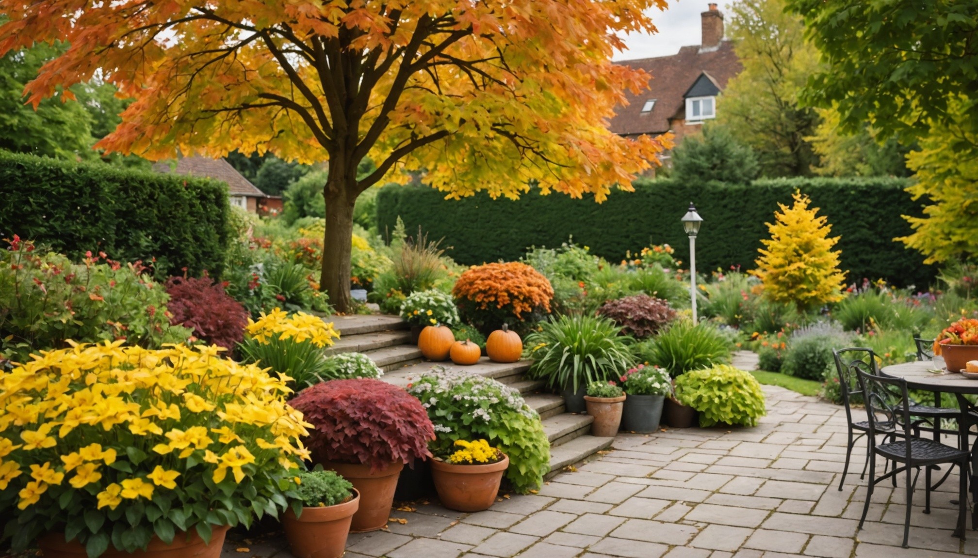Jardinage en automne : paillage des massifs et préparation du sol pour l'hiver